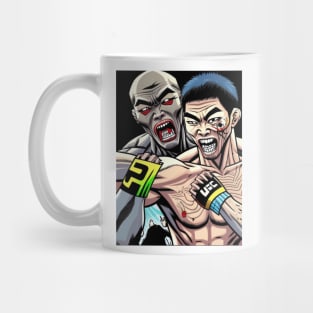 Korean Zombie T-Shirt Chan Sung Jung MMA Fighter Mug